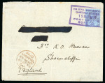 Stamp of Nigerias » Niger Company Territories Burutu (types 4 & 7): Trio of covers from Burutu