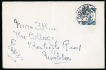 Stamp of Ireland » 1922-49 Dublin Government Printing Works Issues 1931 Royal Dublin Society 2d blue, tied boxed 12.JUN.1931 first day cancel, fine and scarce (Hib. C5, €220).