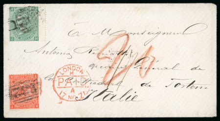 Stamp of Great Britain » British Post Offices Abroad Argentina 1860-70s postal history