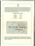 Stamp of Great Britain » British Post Offices Abroad Three 1862-63 covers UK to Cobija, 1876 1/- Franca h/s
