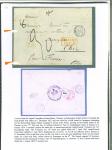 Stamp of Great Britain » British Post Offices Abroad Colombia 1850s to 1870s stampless mail x 10