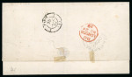 Stamp of Great Britain » British Post Offices Abroad Colombia 1850s to 1870s stampless mail x 10