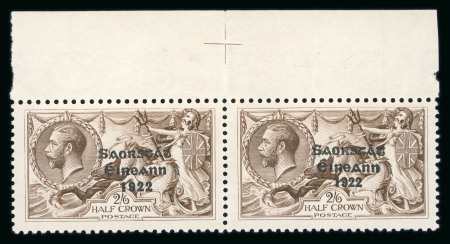 Stamp of Ireland » 1927 Composite Dates Overprints (T69-T71) 2s6d to 10s complete mint set of three values showing