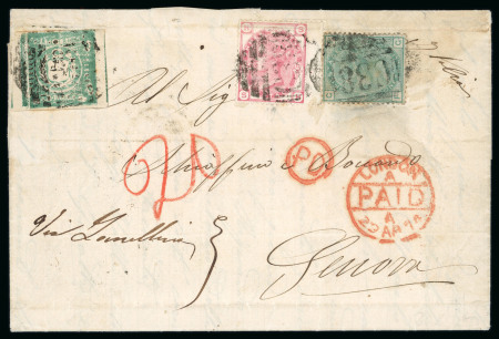 Stamp of Great Britain » British Post Offices Abroad Peru collection of stamps and postal history