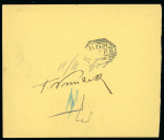 Stamp of Greece » 1900-01 Surcharges Greece 1900 Surcharges Bulletin d'Expedition card with 1d on 5d