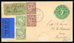 Stamp of Ireland » Airmails 1929-1991 Plate Flaw Collection: Attractive specialised