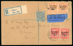 Stamp of Ireland » Postal Stationery 1924-1986 Registered Envelpes: Attractive specialised