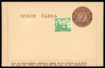Stamp of Ireland » Postal Stationery 1929-1985 Postal Cards & Reply Cards: Attractive specialised collection more than 140 unused and used postal cards & reply cards