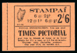 Stamp of Ireland » Booklets 1946-47 2s6d booklet, Harp, edition number 31-48 without