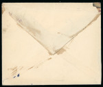 Stamp of Indian States » Morvi Trio of postal stationery envelopes incl. 2a sent registered to Morvi cancelled by Morvi cds with registration label adjacent