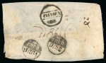 Stamp of Nepal Nepal 1886-1970s, group of postal history