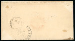Stamp of Canada » Colony of Canada » Regular Uses of the Issued Stamps including Special Features of the Issued Stamps on Cover 1851 ½d Deep Rose on Printed Circular½d deep rose on