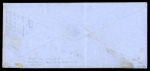 Stamp of Canada » Colony of Canada » Regular Uses of the Issued Stamps including Special Features of the Issued Stamps on Cover 1851–57 Multi-Value Cover from Barrie to LondonCover