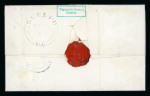 Stamp of Canada » Colony of Canada » Regular Uses of the Issued Stamps including Special Features of the Issued Stamps on Cover 1851 3d Red on Laid Paper on Entire3d red on laid paper,