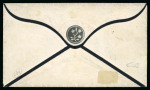 Stamp of Canada » Colony of Canada » Uses in the Cents Period 1858–59 ½d Deep Rose Perforated on Local Drop Letter½d