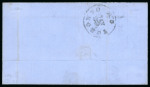 Stamp of Canada » Colony of Canada » Cancellations LONDON: 1852–57 3d Deep Red on Medium Wove Entire3d