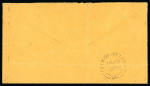 Stamp of Canada » Colony of Canada » Cancellations SMITHS FALLS: 1851 3d Deep Red on Ribbed Paper Cover1851