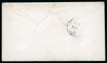 Stamp of Canada » Colony of Canada » Cancellations BELLEVILLE: 1852–57 3d Red on Medium Hard Wove Cover,