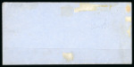 Stamp of Canada » Colony of Canada » Cancellations TORONTO: 1852–57 ½d Deep Rose on Local Drop Letter,