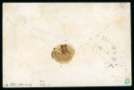 Stamp of Canada » Colony of Canada » Cancellations Numeral« 21 » on 3d. deep brown-red on medium wove