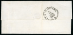 Stamp of Canada » Colony of Canada » Domestic Mail 1852–57 3d Brown-Red on Medium Wove Entire
