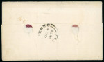 Stamp of Canada » Colony of Canada » Domestic Mail 1858 Stampless entire bearing clear crisp ST.CROIX