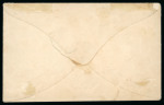 Stamp of Canada » Colony of Canada » Domestic Mail Canada 1858 Valentine with decorative contents, sent as a drop letter from Ottawa