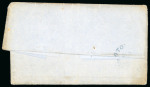 Stamp of Canada » Colony of Canada » Domestic Mail Canada 1854 Stampless printed matter from Montreal with 1d postage due handstamp
