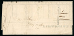 Stamp of Canada » Colony of Canada » Domestic Mail Canda 1854 Printed Matter Circular sent from Saltfleet Saltfleet and Binbrook to Stoney Creek