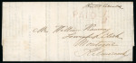 Stamp of Canada » Colony of Canada » Domestic Mail 1857 Printed Circular – Toronto to MontagueStampless