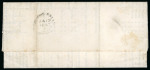 Stamp of Canada » Colony of Canada » Domestic Mail 1857 Printed Circular – Toronto to MontagueStampless