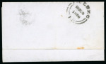 Stamp of Canada » Colony of Canada » Domestic Mail 1858 Printed Circular – Montreal to QuebecStampless