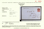 Stamp of Canada » Colony of Canada » Domestic Mail 1852–57 ½d Rose on Printed Circular Envelope½d deep