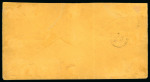 Stamp of Canada » Colony of Canada » Domestic Mail 6d. brownish-grey, diagonal bisect, upper right half