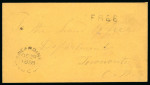 Stamp of Canada » Colony of Canada » Postage-Free Correspondence 1858 Stampless Official Cover – Kincardine “FREE” Marking