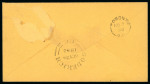 Stamp of Canada » Colony of Canada » Postage-Free Correspondence 1858 Stampless Official Cover – Kincardine “FREE” Marking