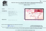 Stamp of Canada » Colony of Canada » Registered Mail 1852–57 Pence Combination Cover – Horizontally Ribbed Paper