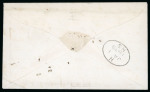 Stamp of Canada » Colony of Canada » Mail to the Other Provinces 1858 Toronto to Halifax Covers – Rated “3”