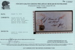 Stamp of Canada » Colony of Canada » Mail to the USA 1851 6d Slate-Violet on Laid Paper – Montreal to New York