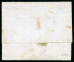 Stamp of Canada » Colony of Canada » Mail to the USA 1851 Stampless Entire – Markham to Oakland, Michigan