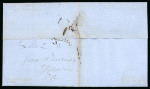 Stamp of Canada » Colony of Canada » Mail to the USA 1854 Stampless Cover – Windsor, U.C. to Detroit, Michigan