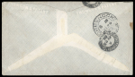 Stamp of South Africa » Mafeking 1900 GB Unappropriated Die 6d on 3d on envelope to