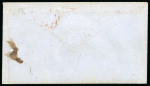 Stamp of Canada » Colony of Canada » Mail to the USA 1856 Montreal to Bryant's Pond, Maine – Grand Trunk Railway Cover