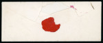 Stamp of Canada » Colony of Canada » Mail to the USA 1857 Stampless Cover – St. Catherines “CANADA PAID 10 Cts.” to Auburn, N.Y.
