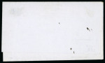 Stamp of Canada » Colony of Canada » Mail to the USA 1852–57 ½d Rose on Circular – Toronto to Westbrooke, Maine