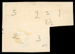 Stamp of South Africa » Mafeking 1900 Cape of Good Hope Standing Hope 1d on 1/2d, five examples on a piece tied by Mafeking AP 23 1900 cds