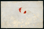 Stamp of Canada » Colony of Canada » Mail to Great Britain 1858–59 1/2d Deep Rose, Perforated – Transient Newspaper Rate via Cunard