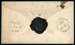 Stamp of Canada » Colony of Canada » Mail to Great Britain 1853 Stampless Money Letter – London U.C. to Scotland via Cunard “America”