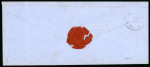 Stamp of Canada » Colony of Canada » Registered Mail 1856 Stampless Registered CoverEnvelope from Galt,