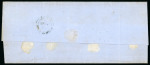 Stamp of Canada » Colony of Canada » Mail to the USA 1855 Stampless Entire to BuffaloEntire with bluish